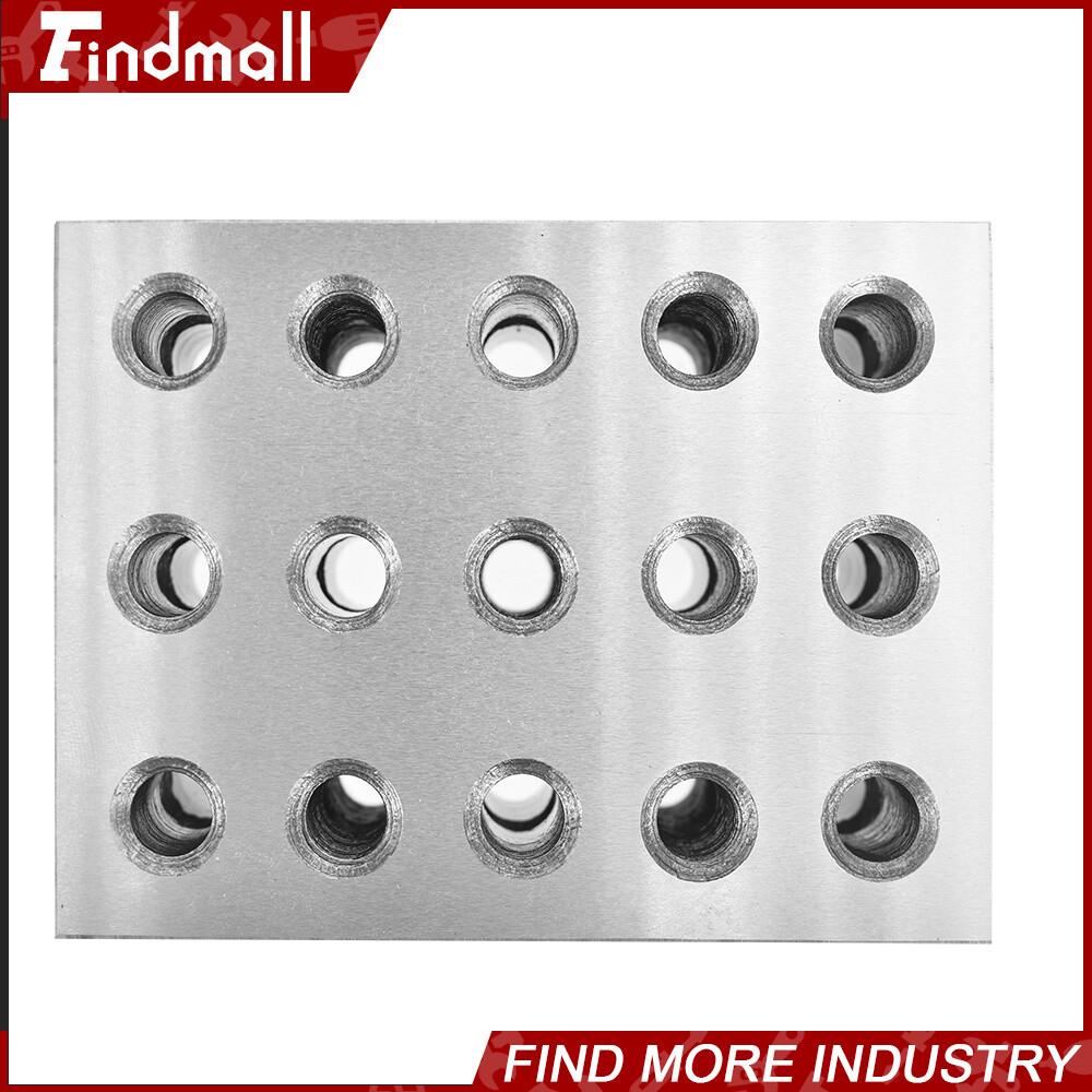 Ultra Precision 1 Matched Pair 2-3-4 Blocks 23 Holes .0002" Precision New