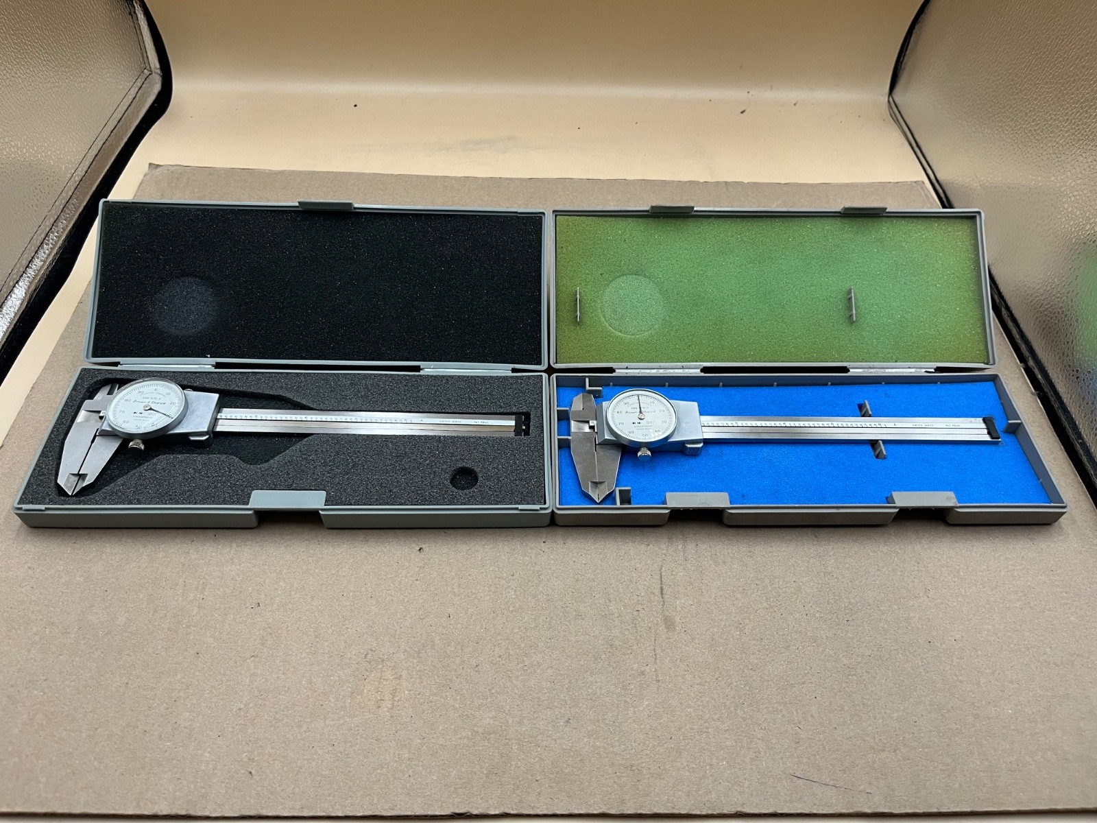 Brown & Sharpe 6” Dial Caliper 599-579-4 .001" Swiss Made