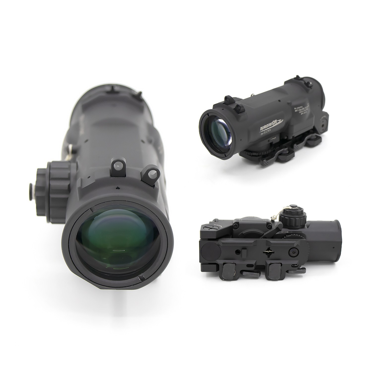 1-4x40 Rifle Scope EL-DR Type Scope 1-4x Variable Magnification Scope Red Cross