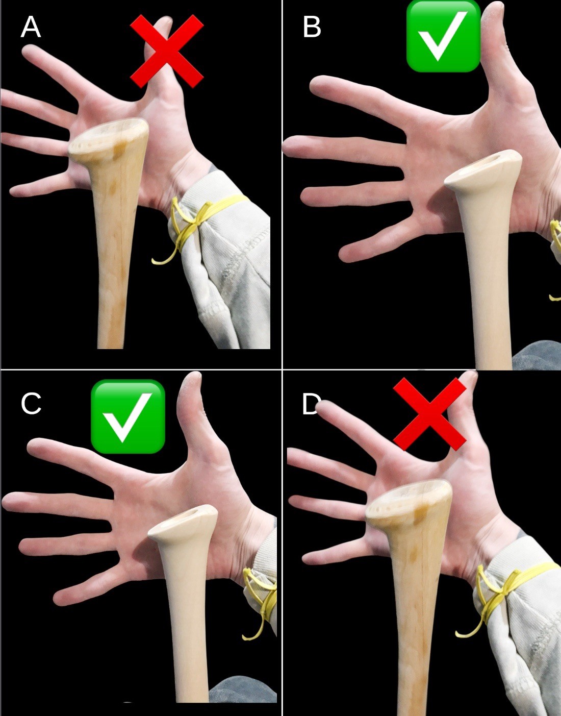 TANK Hybrid Handle Torpedo Maple Wood Baseball Bat 33in 29.3oz. Blue / Neon Pink