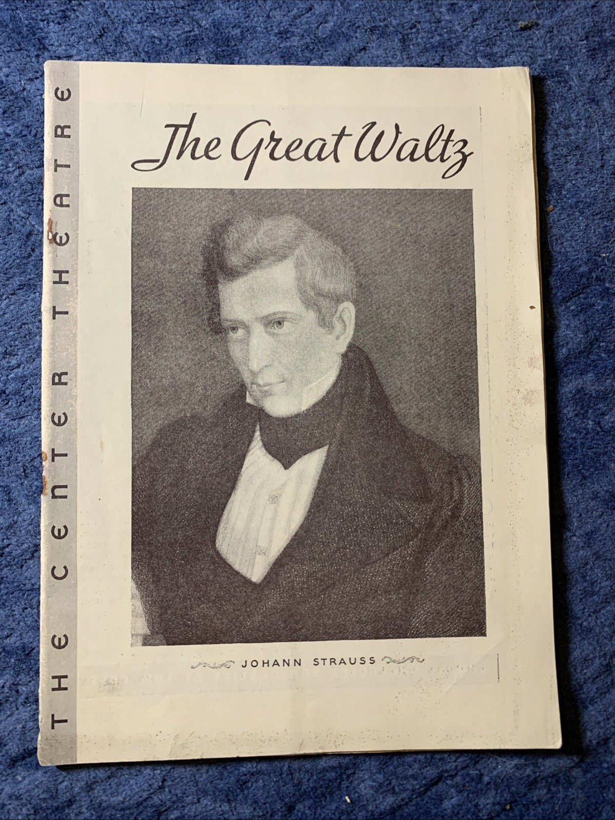 1935 Center Theatre Program Playbill “The Great Waltz” Original Broadway Run
