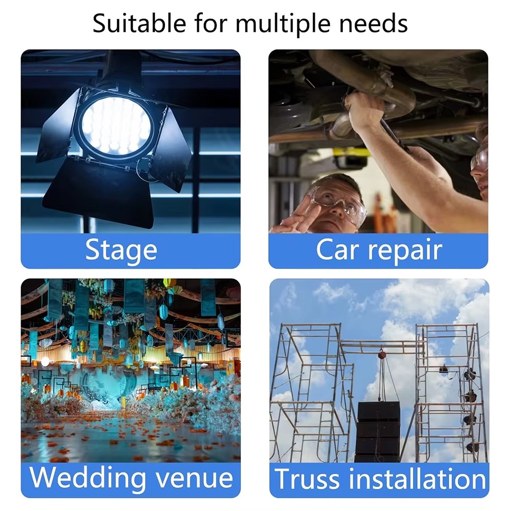 Cordless Ratchet 3/8\" Right Angle Wrench Impact Power Tool /2Battery 4Socket B4