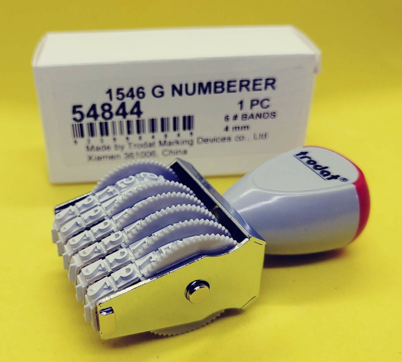 Trodat 1546 Classic Line 6 Band Number Stamp