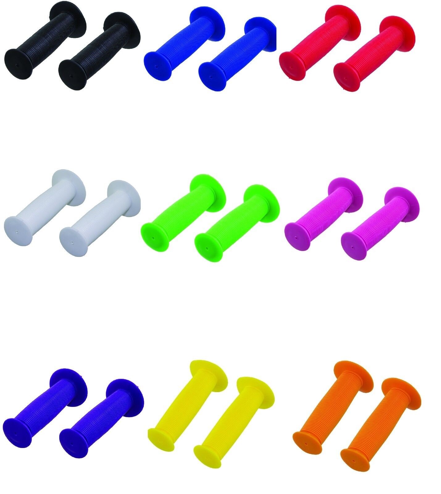 PRO+ Mushroom Bicycle Handlebar GRIPS Lowrider Cruiser Kids Bike pair ALL COLORS