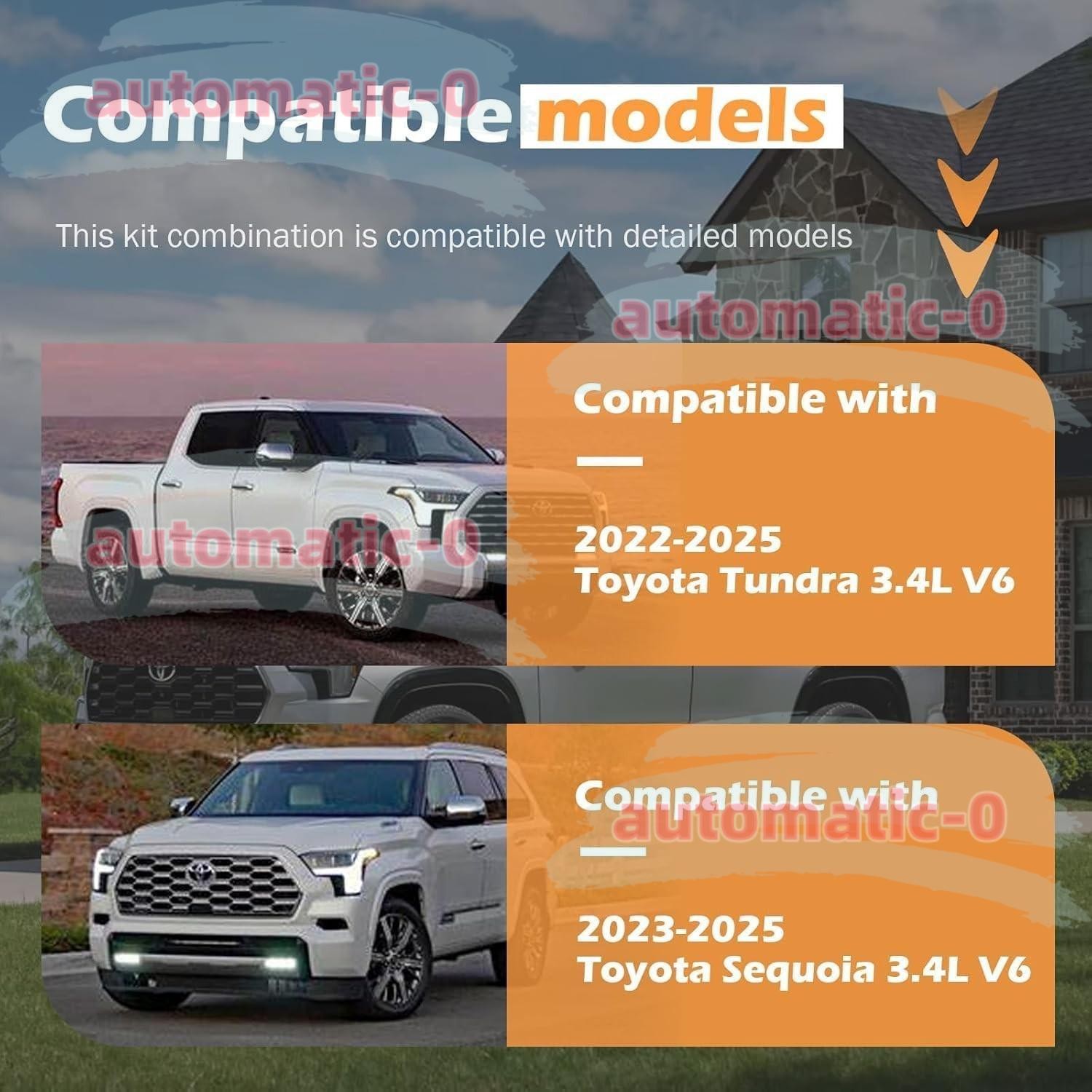 Engine Cabin Air Filters Compatible with 2022 2023 2024 Toyota Tundra Sequoia