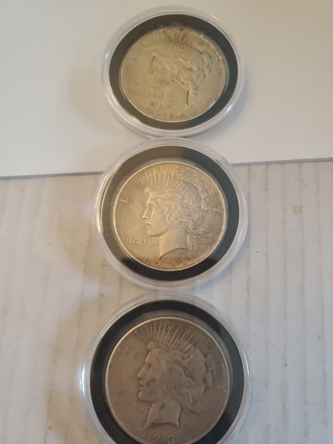 1922 1923 US Peace Dollars
