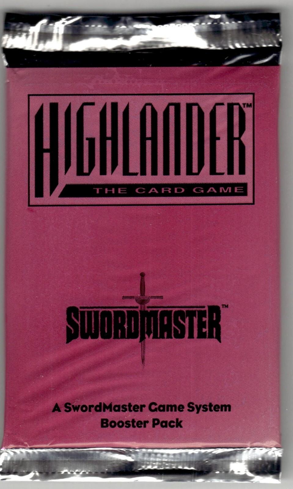 1995 Highlander Swordmaster Trading Cards Sealed Booster Pack