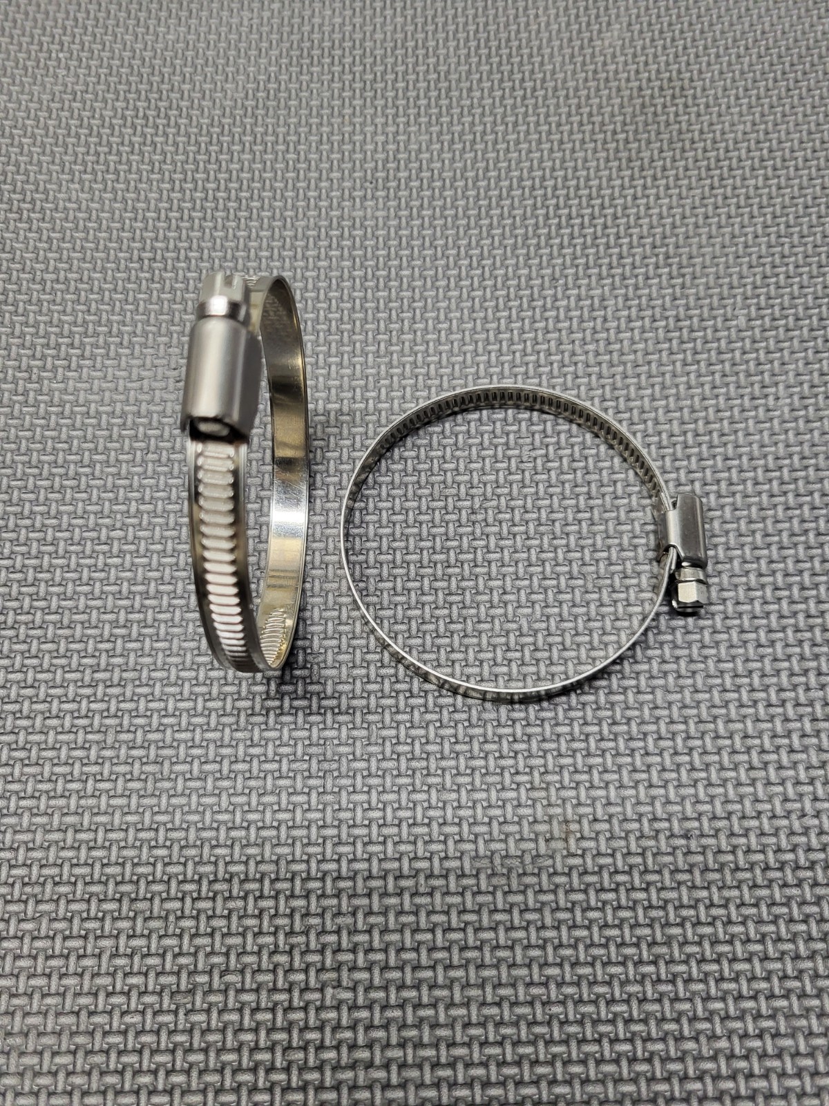 Kawasaki Jet Ski 650 SX X2 Exhaust Head Pipe Coupler Clamps Stainless Steel 2pk