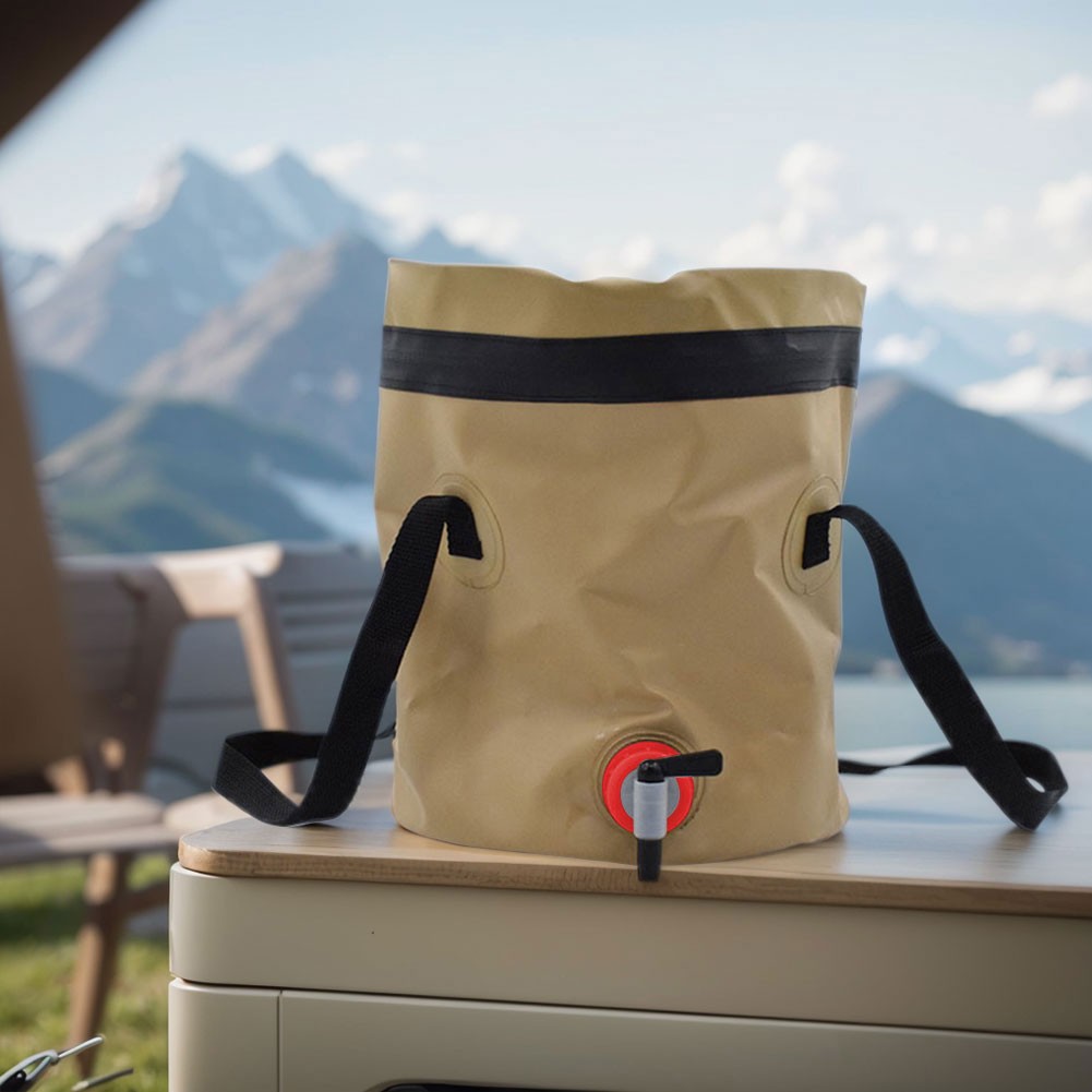 10L Portable Water Carrier with Faucet for Camping Hiking Traveling Fishing