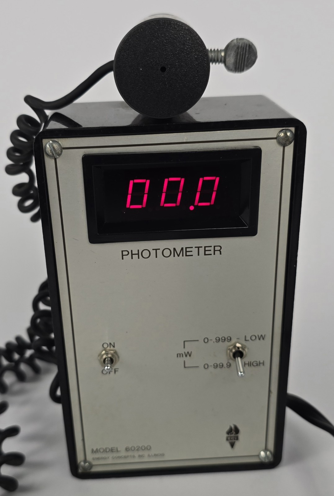 Genuine Energy Concepts Digital Photometer Model 60200 120 VAC