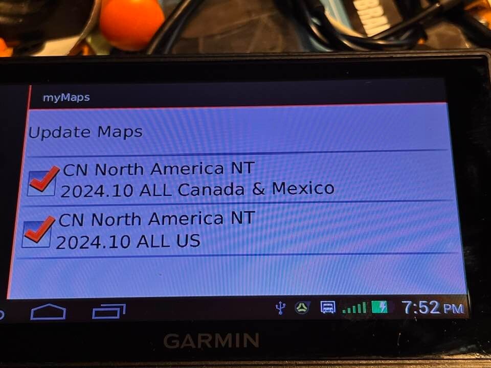 GARMIN FLEET 670 LM TRUCK GPS RECEIVER LIFETIME MAPS UPDATED TO LATEST