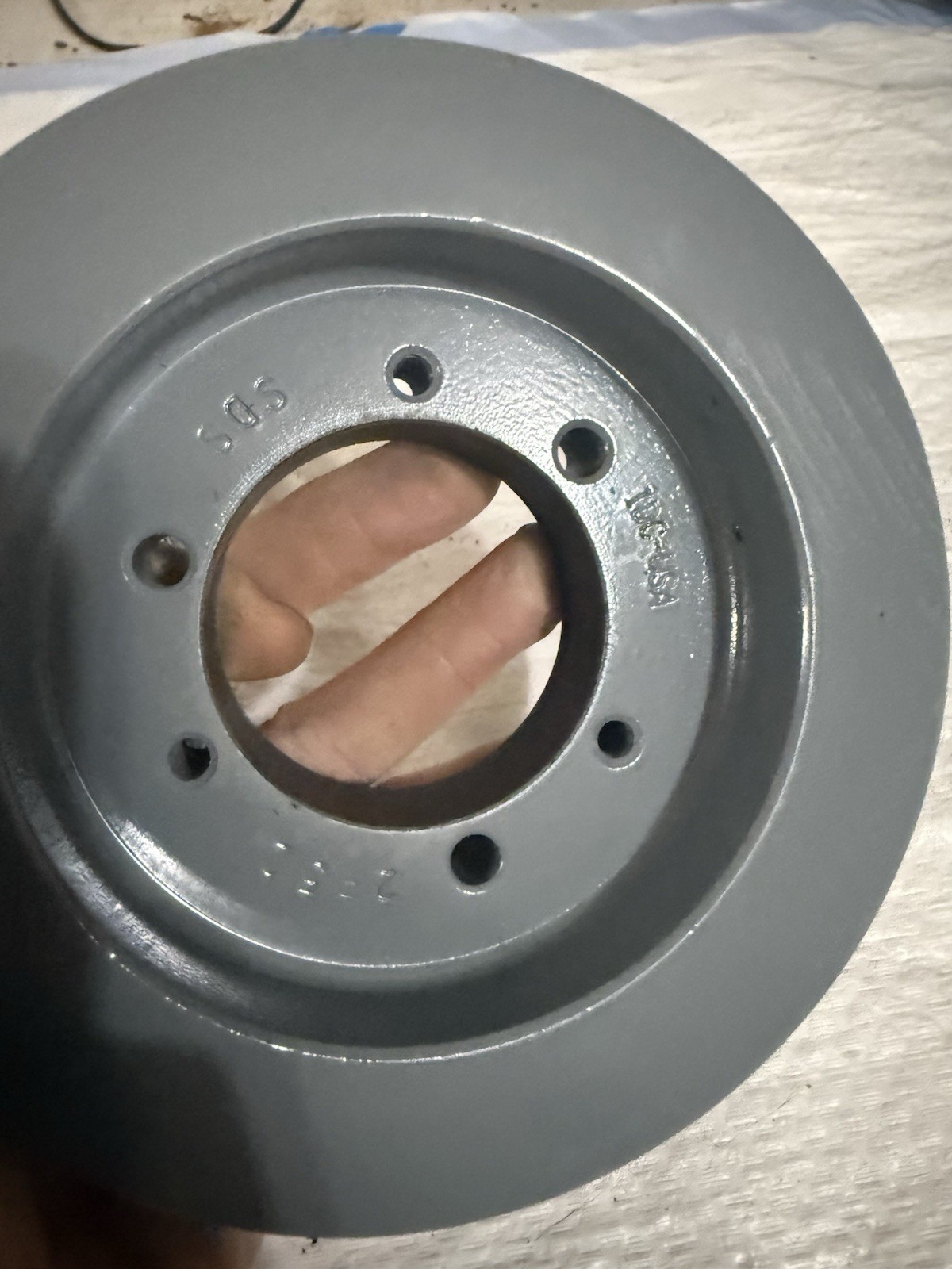 idc select 2B52SAS 2 Groove Pulley Sheave New In Box