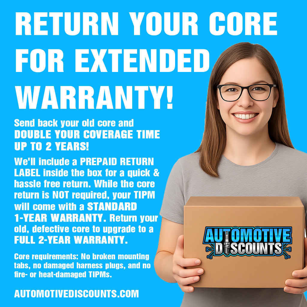 15-20 Dodge Grand Caravan REMANUFACTURED TIPM Fuse Box 68239606AA PLUG & PLAY