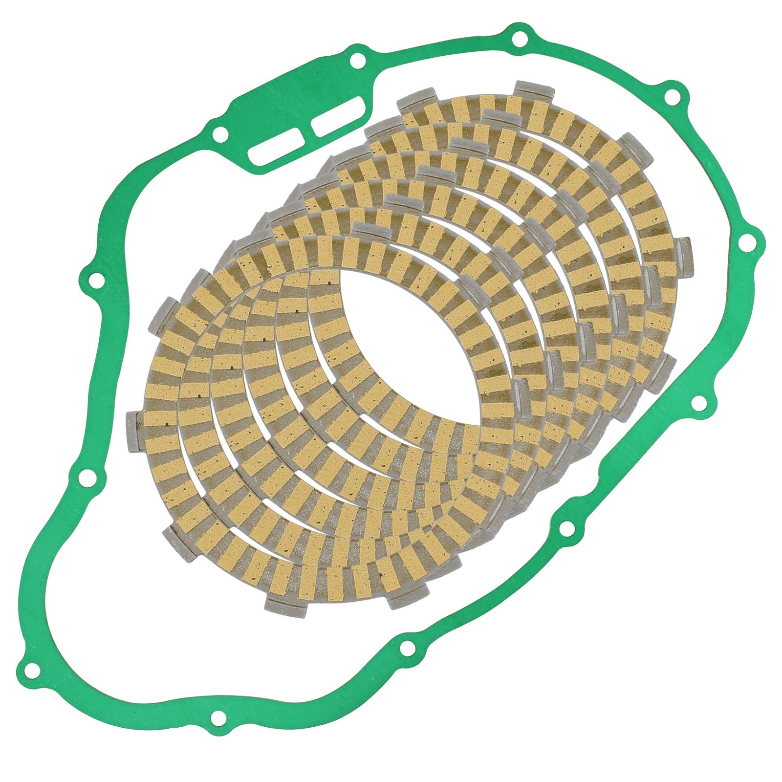 Clutch Friction Plates And Gasket for Honda TRX300FW Fourtrax 300 4X4 1988-1997