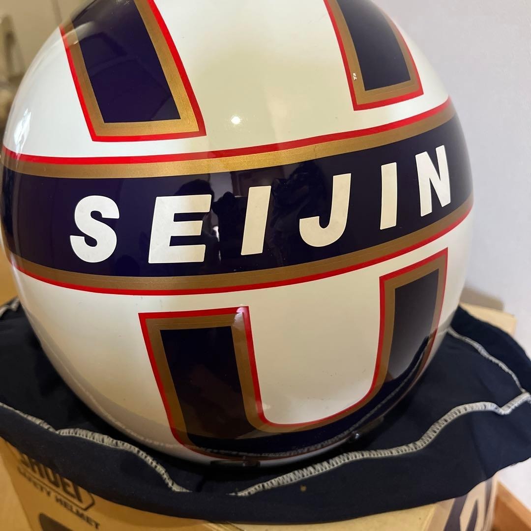VTG SHOEI RFV KATAYAMA2 Replica Full-Face Helmet Size L Rothmans color