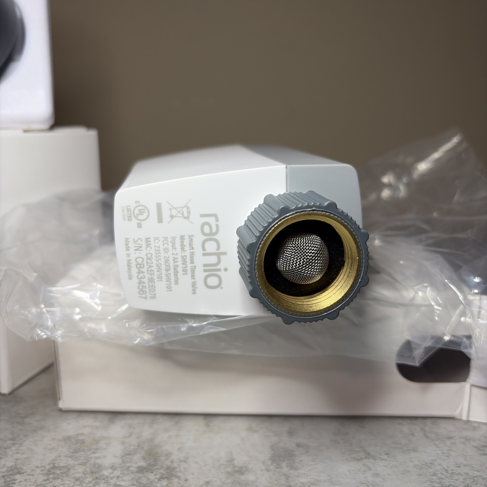 Rachio Smart Hose Timer 1 Valve Outdoor Faucet Timer Used