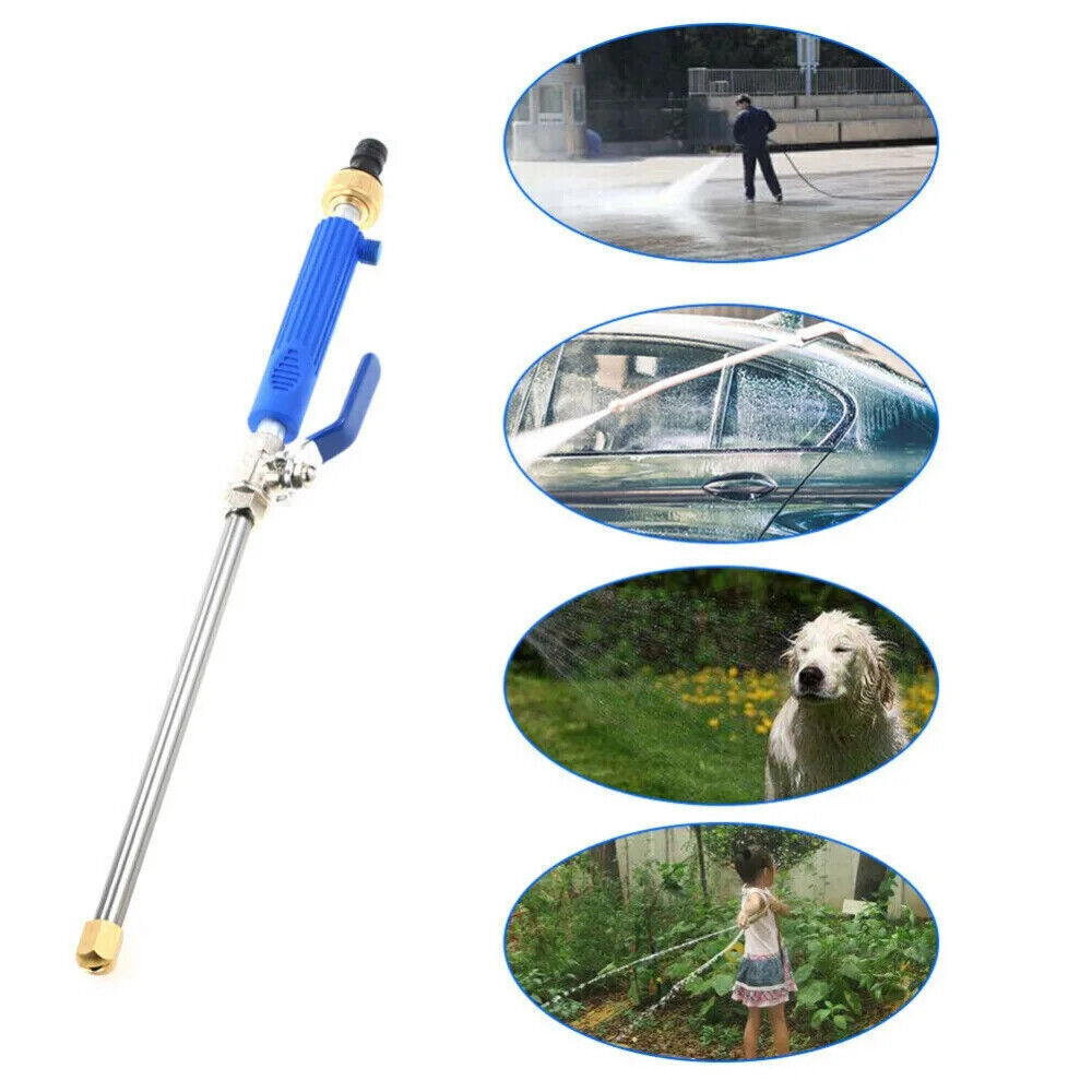 Hydro Jet High Pressure Power Washer Water Spray Gun Nozzle For Garden Car Hose