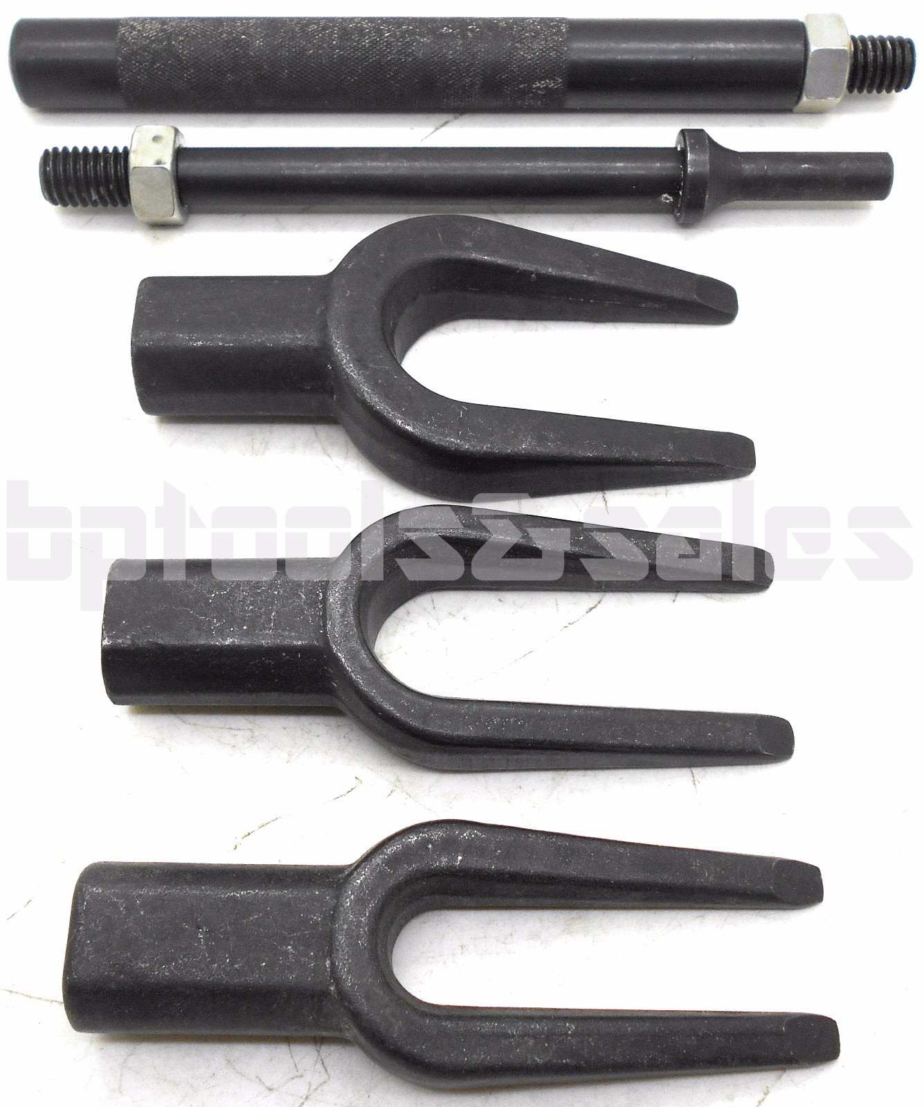 5Pcs Tie Rod Ball Joint Pitman Arm Tool Kit Joint Remover Separator Pickle Fork