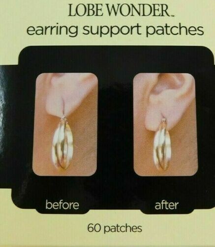 LOBE WONDER Earring Support Patches 60 Lobe Wonder Patches FREE SHIPPING