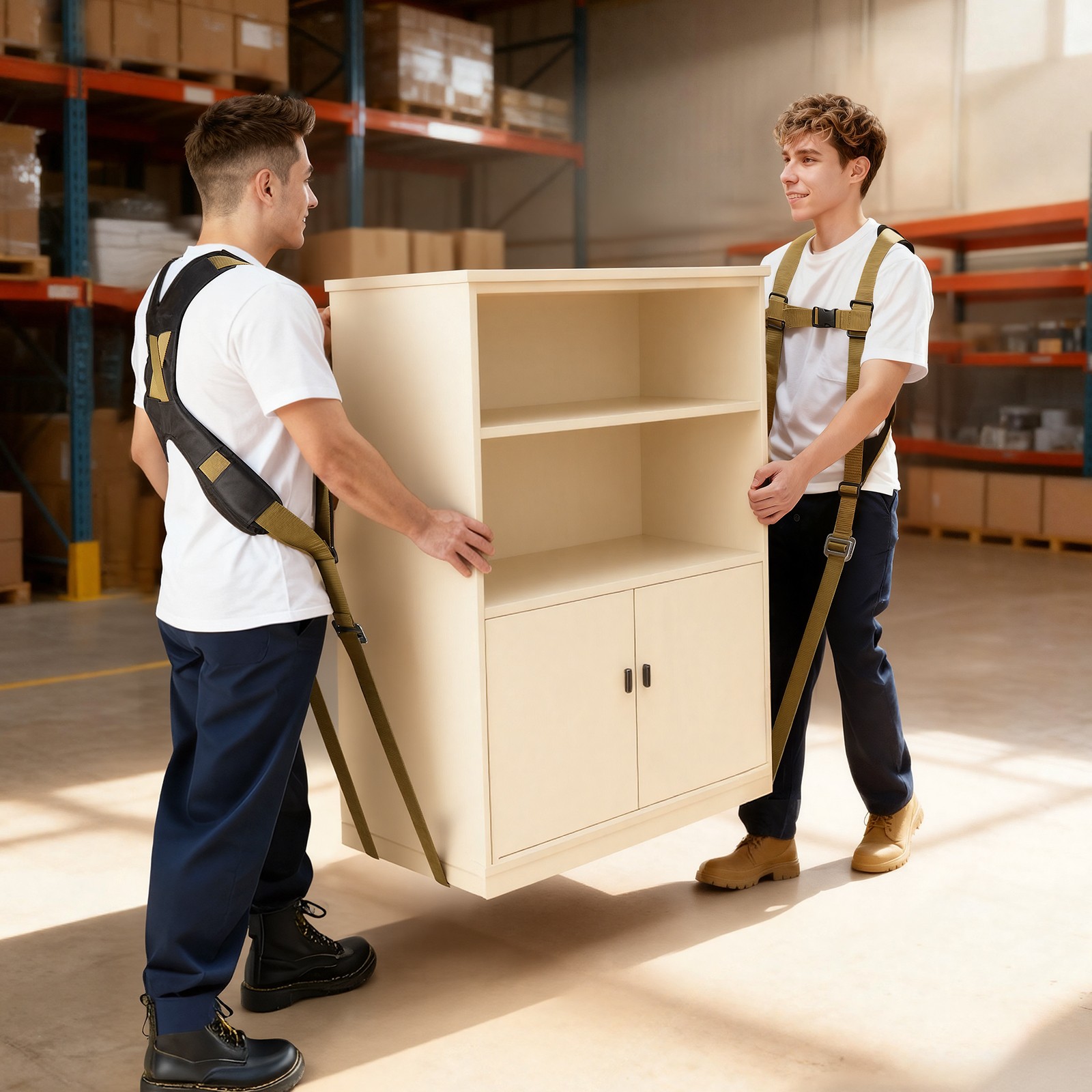 VEVOR Moving Straps Holds up to 1000 lbs 2-Person Lifting and Moving System