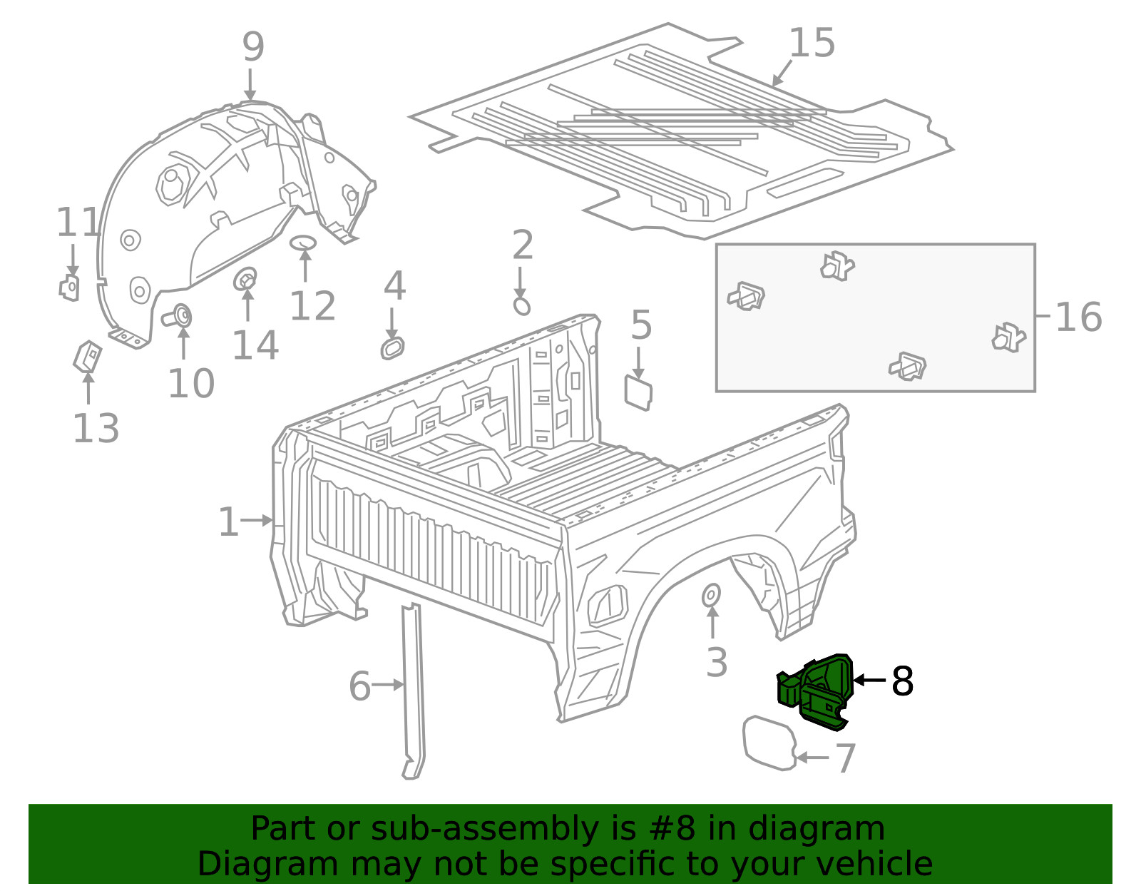 Genuine Fuel Tank Filler Pipe Housing NEW OEM 84745944 84745944