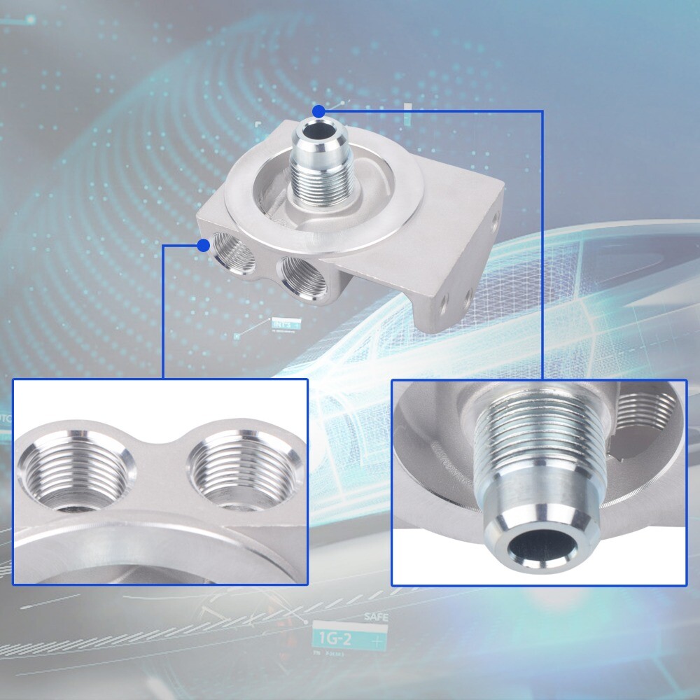 4770 / WIX 24770 Diesel Fuel Filter Remote Mount Base For CAT 1R-0749 1R-0750