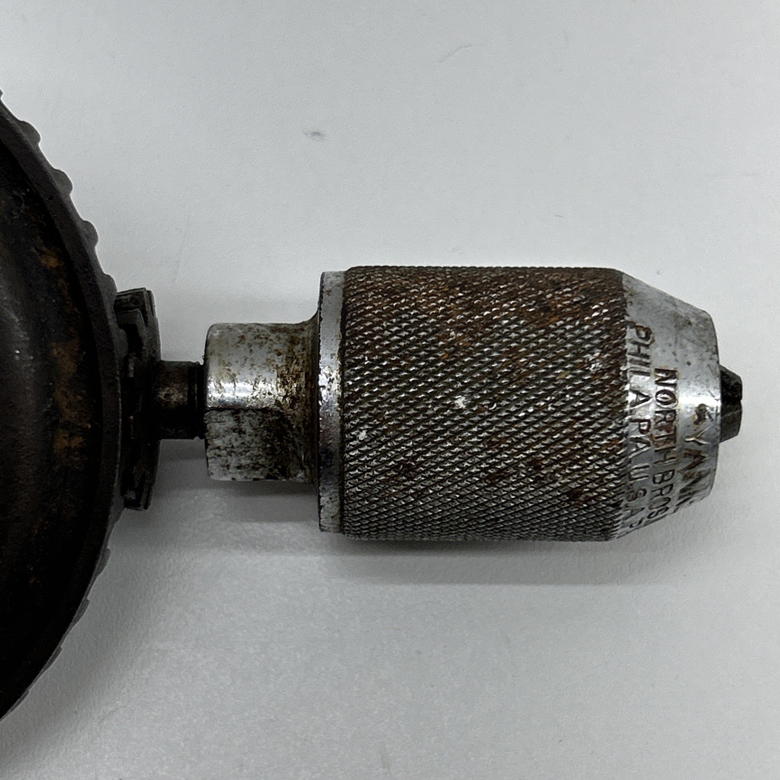 Vntg Yankee North Bros. 1431 Double Pinion Eggbeater Drill,9-3/8",PaT. 3-15-1910