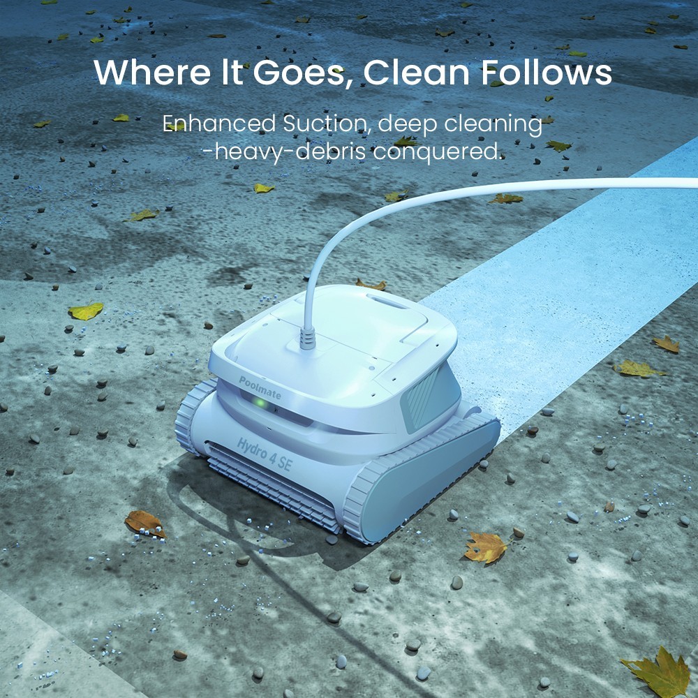 Poolmate Hydro 4 SE Corded Robotic Pool Cleaner Automatic Pool Vacuum