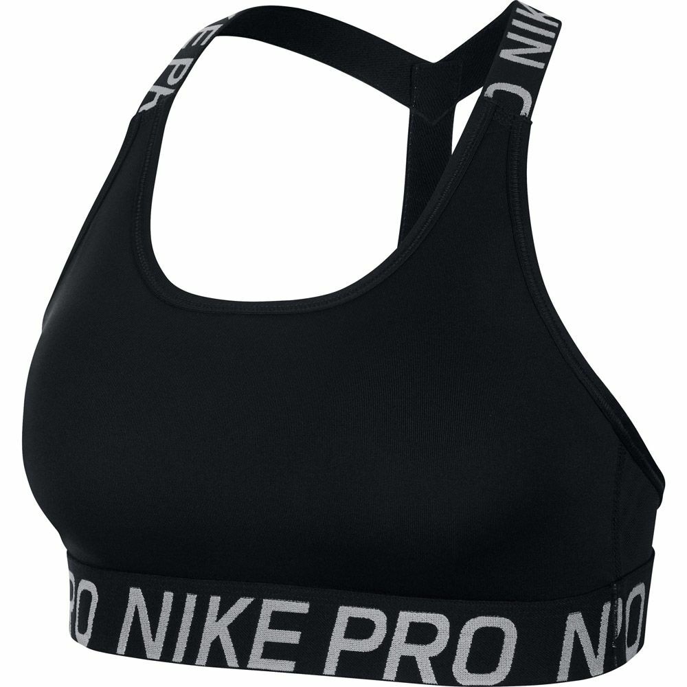 NEW! Nike [S] Women's DRI-FIT, T-Back Padded Sports Yoga Bra, Black, CN5265-010