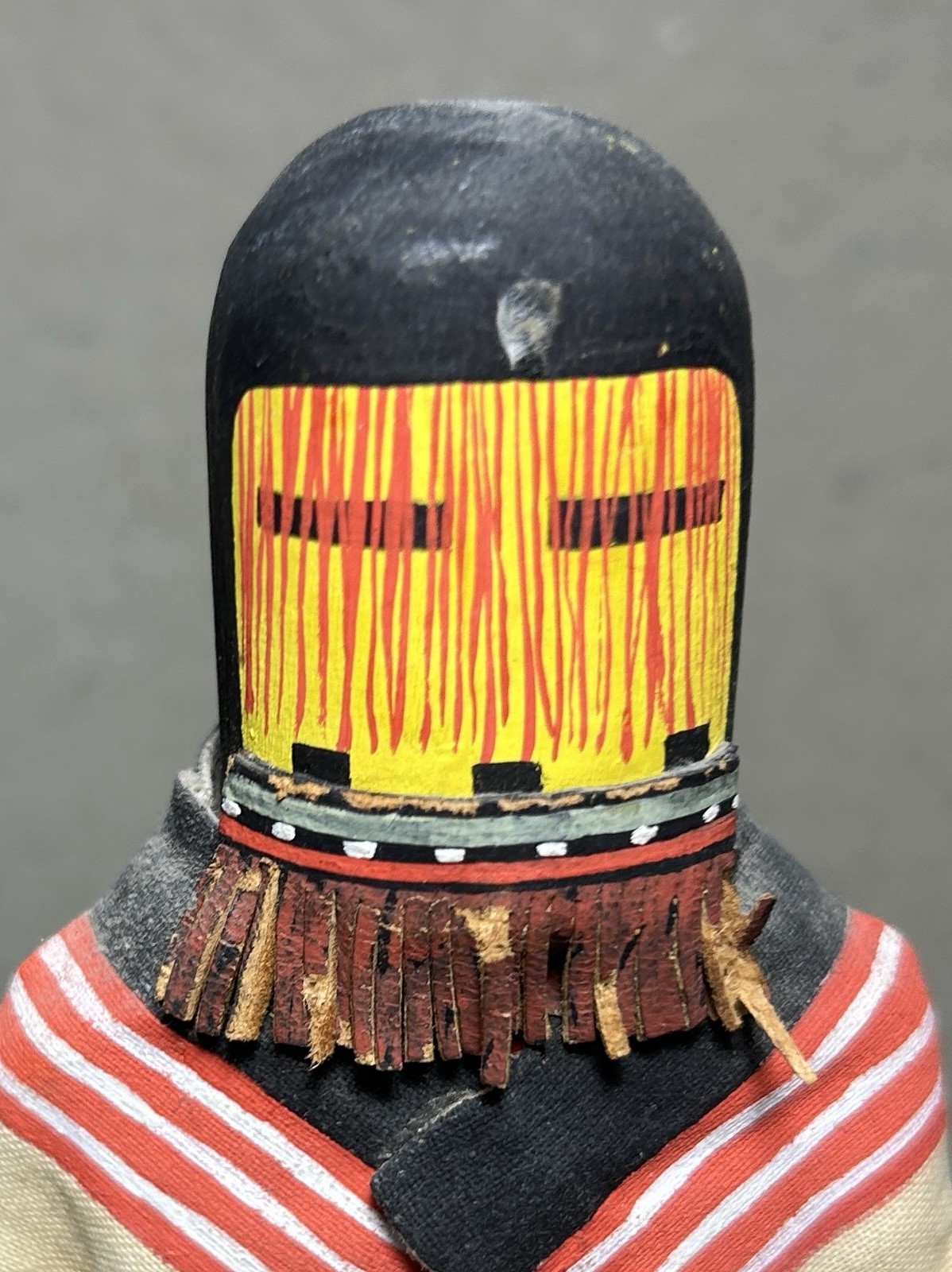 Antique Authentic Hopi Kachina Doll Katsina Chakwaina Warrior Hilili Guard 8” EA