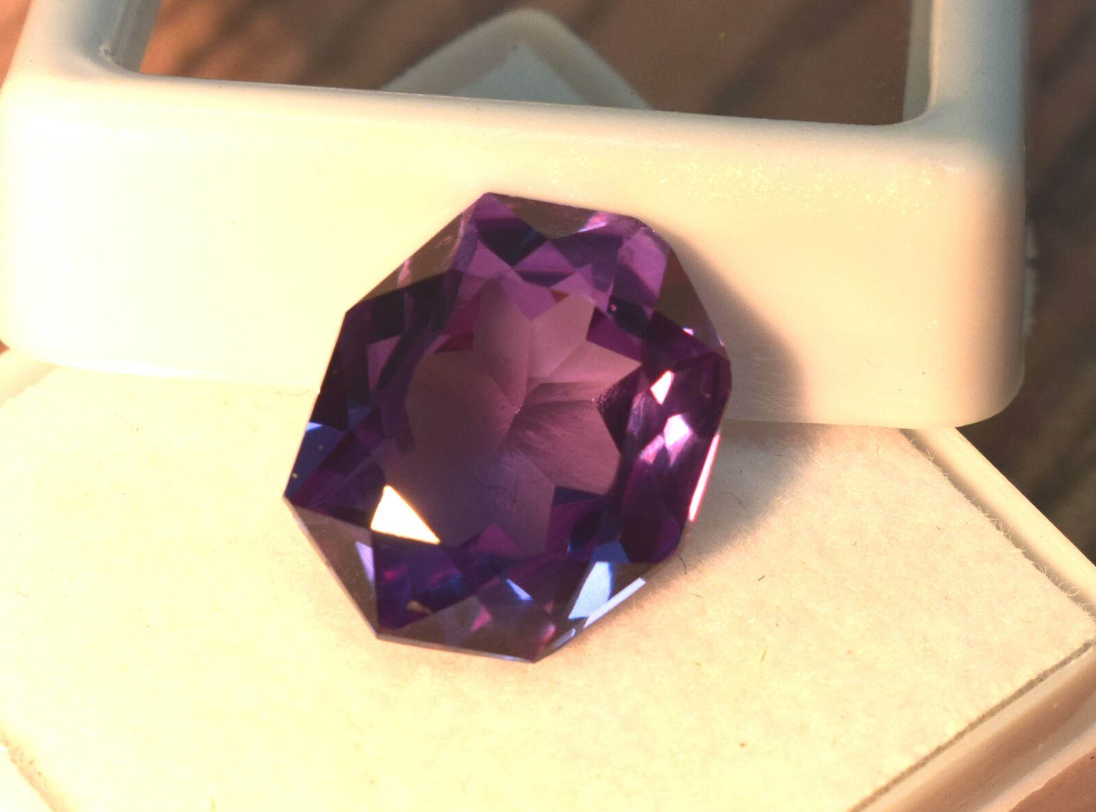 Alexandrite 7.85 CT Russia's Certified Natural Fancy Cut Loose Gemstone