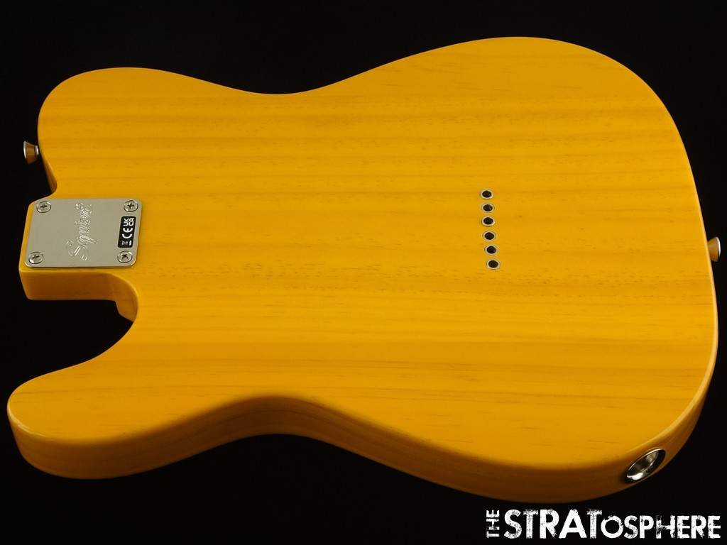 Fender Squier 50s Telecaster Tele LOADED BODY 1950s, BTB, Butterscotch Blonde