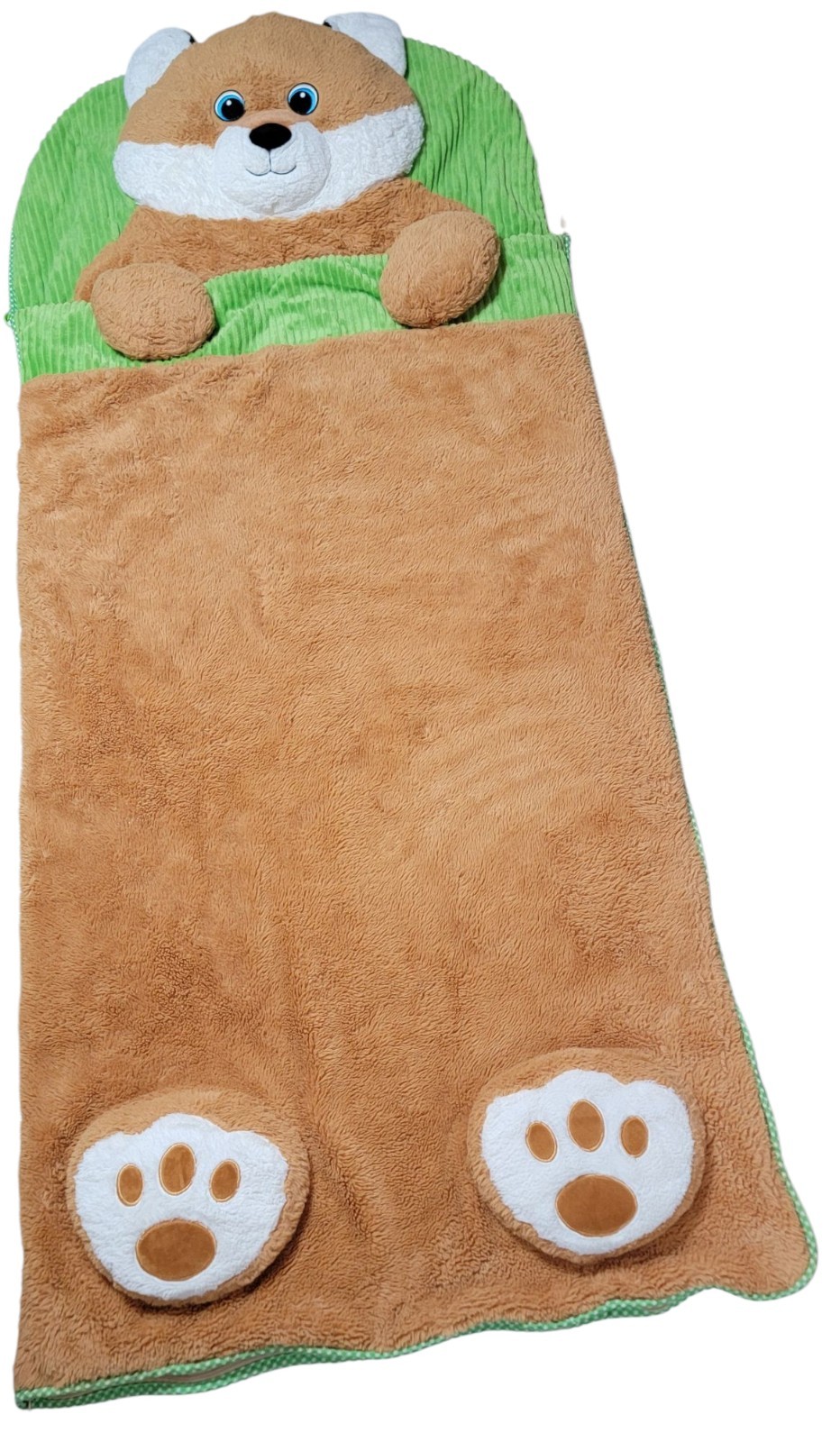 Hugfun Kids Animal Slumber Bag Little Bear Paws Sleeping Bag Nap Time Excellent