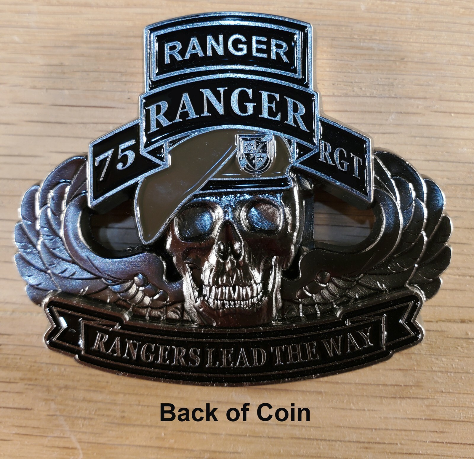 75th Ranger Regiment US Army Commemorative Challenge Coin 2" 147