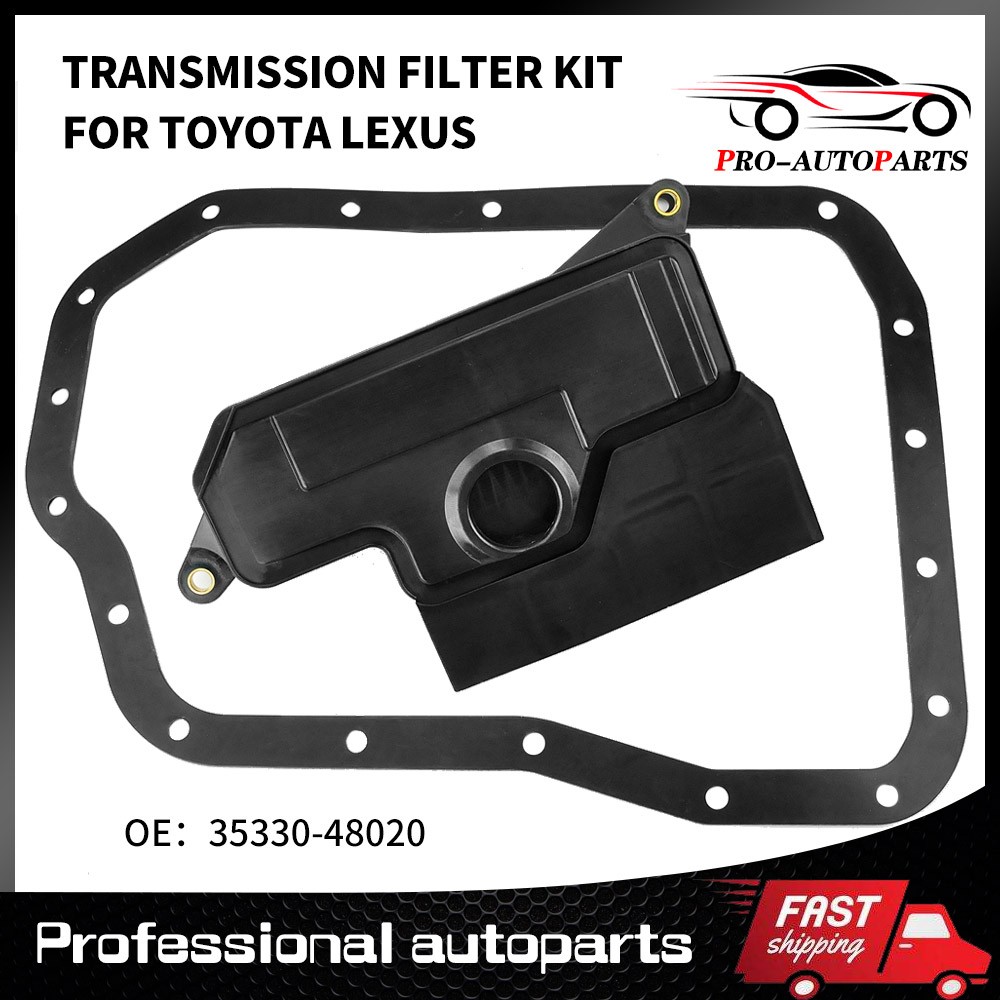For Toyota Lexus Transmission Oil Filter Kit 35330‑48020 3.5L with Gasket Seal