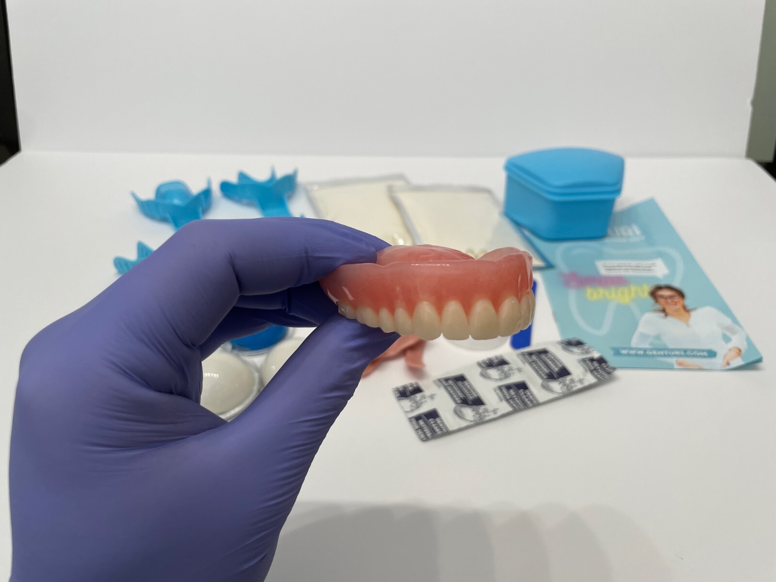 DIY FULL DENTURES for beginners (ONE SIZE FITS ALL) * FULL /PARTIAL*