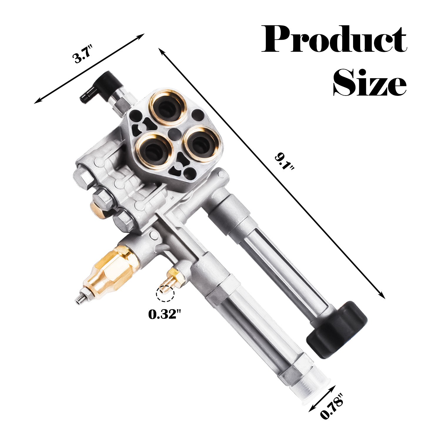 Complete Pump Head Fit For SRMW2.3G28 & SRMW2.4G28 Model Pumps Only