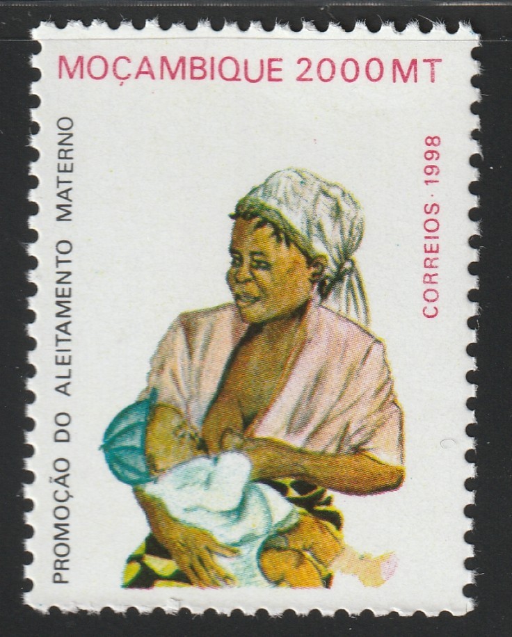Mozambique    1998    Sc # 1312   Promotion of Breast Feeding    MNH    OG