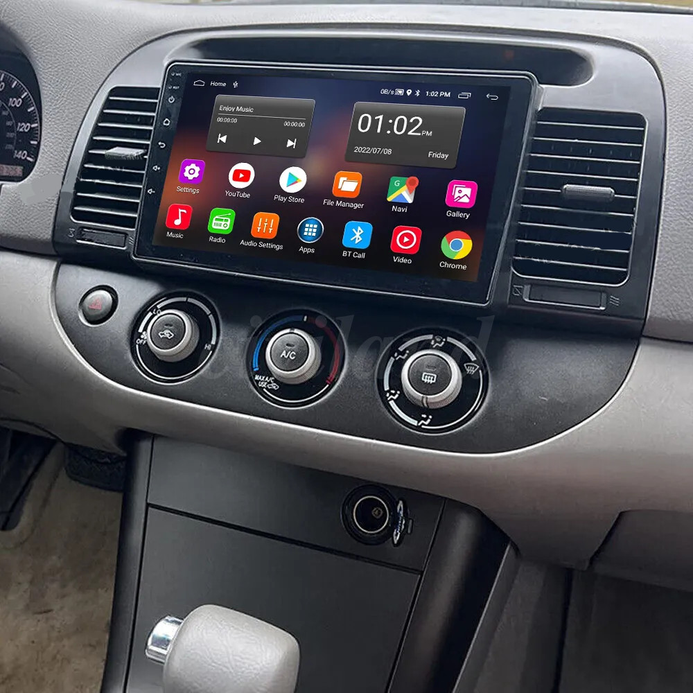 Apple Carplay For Toyota Camry 2000-2006 9" Android Car Radio Stereo GPS Navi