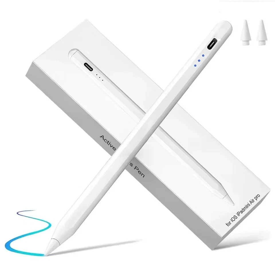 Stylus Pen for iPad 2018-2025, Apple Pencil for iPad 11th A16/10/9/8/7/6 Gen -US