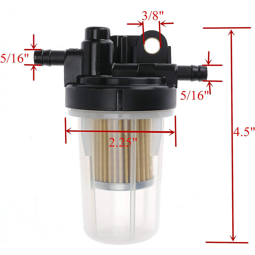 Fuel Filter Assembly Replaces 6A320-58862 Complete Diesel Gasoline For Kubota