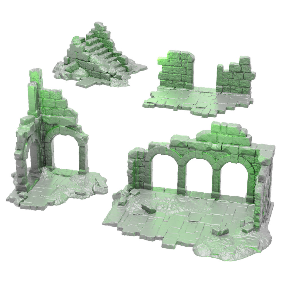 Ruins of the Wildlands 28mm Tabletop Terrain LOTR Middle Earth