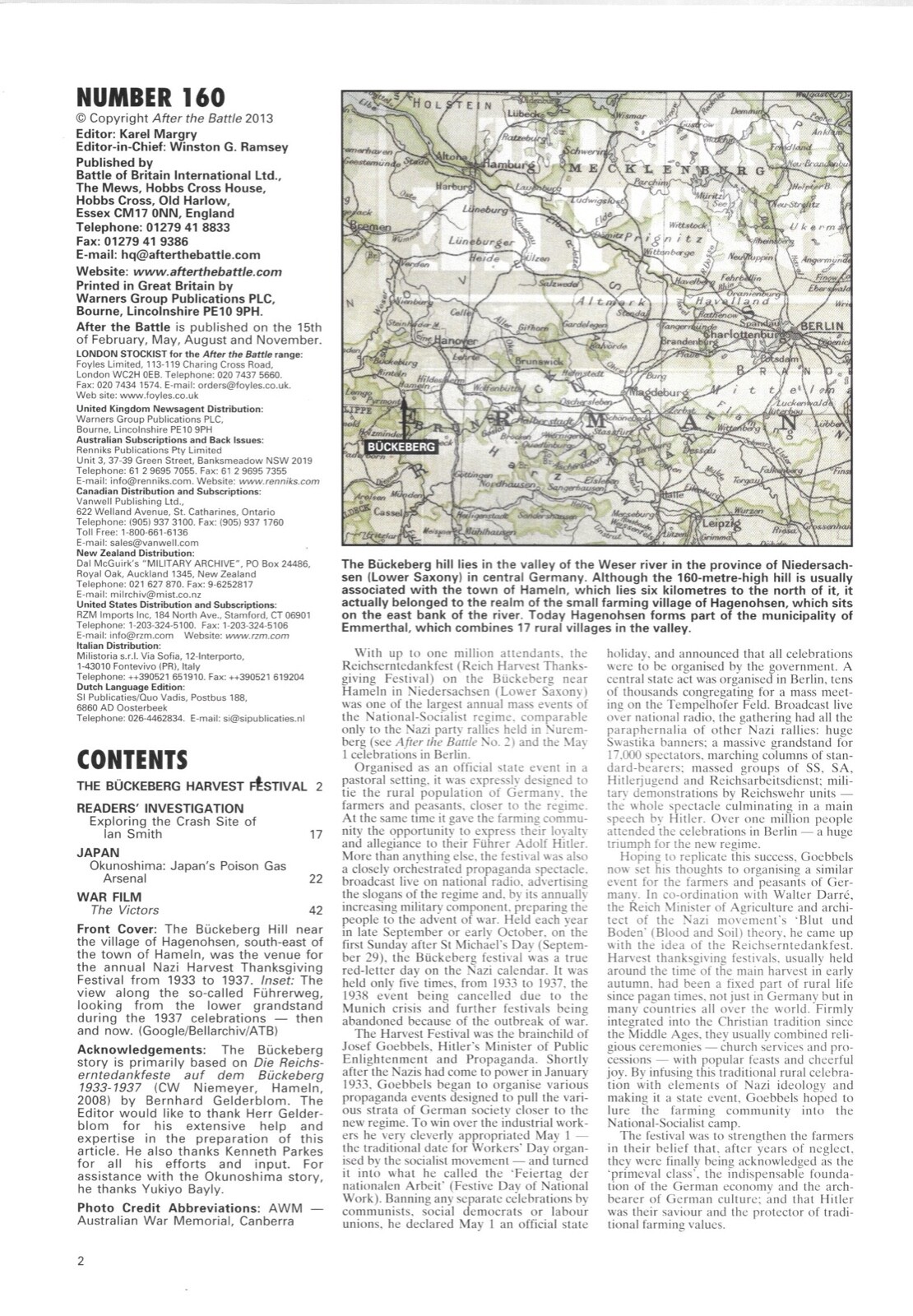 After The Battle 160 The Nazi Buckeberg Festival Japan's Poison Gas Arsenal