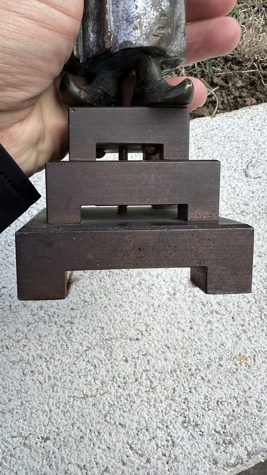 Wonderful Antique Bronze Arab Man