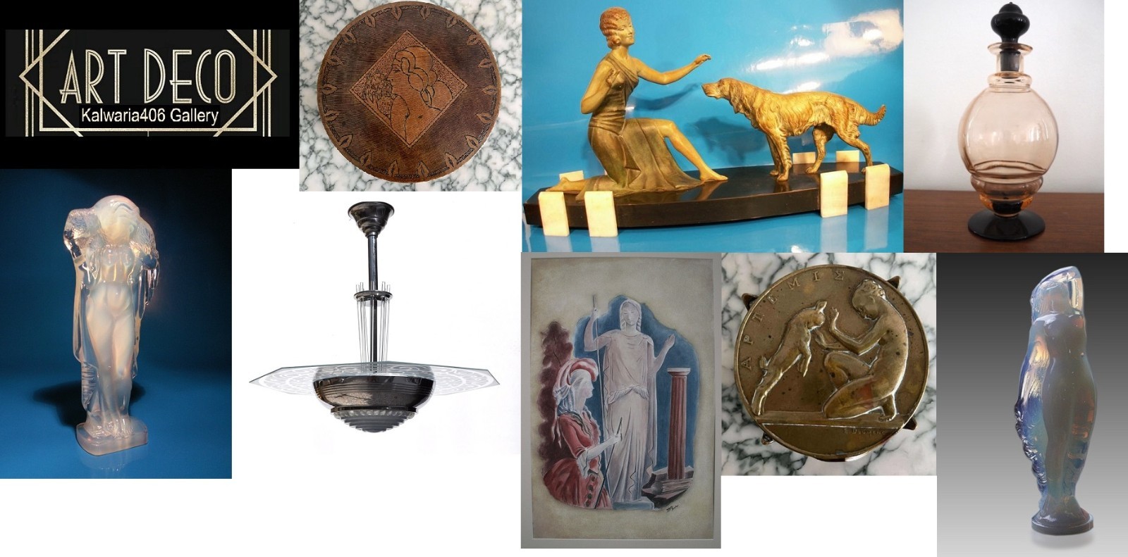 Cubism. Antique French Art Deco Bakelite Writing Set, C .1920