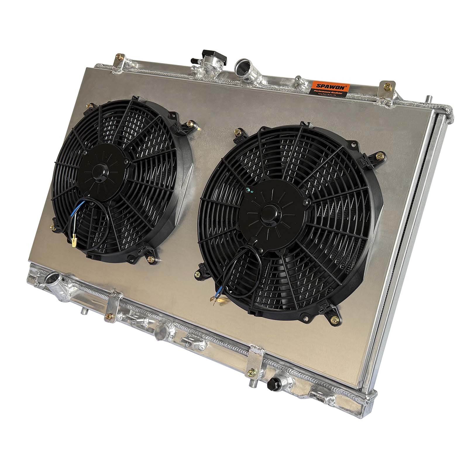 MT For Acura CL TL Premium Type-S V6 3.2L 01-03 Aluminum Radiator+Fan Shroud