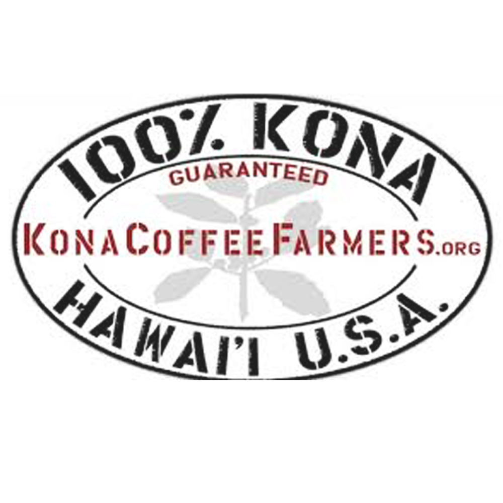100% HAWAIIAN KONA COFFEE BEANS PEABERRY MEDIUM ROASTED 1 POUND BAG !