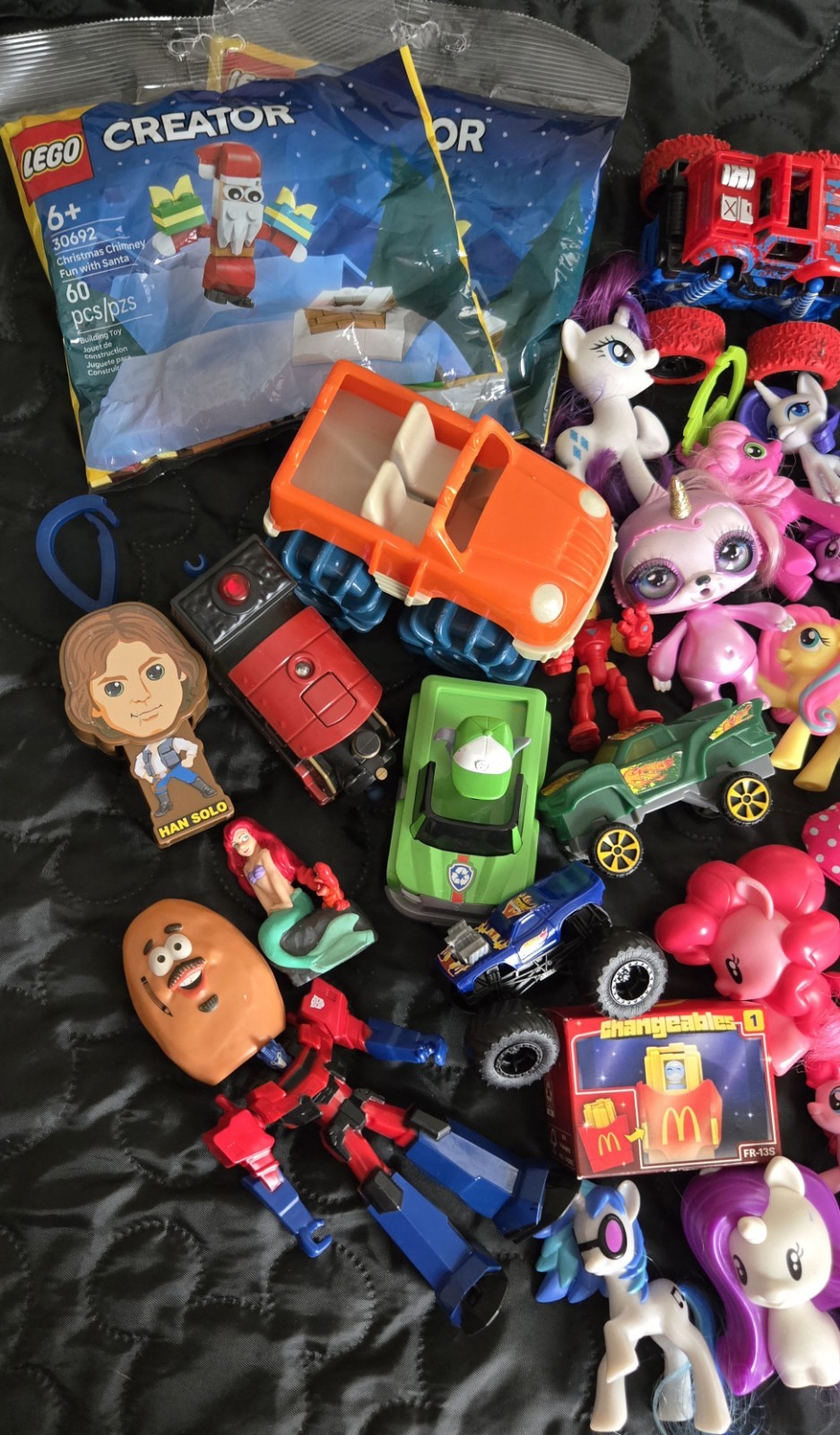 Random Mixed Lot Small Toys Over 3 Ibs My Little Pony Lego Creator Animals