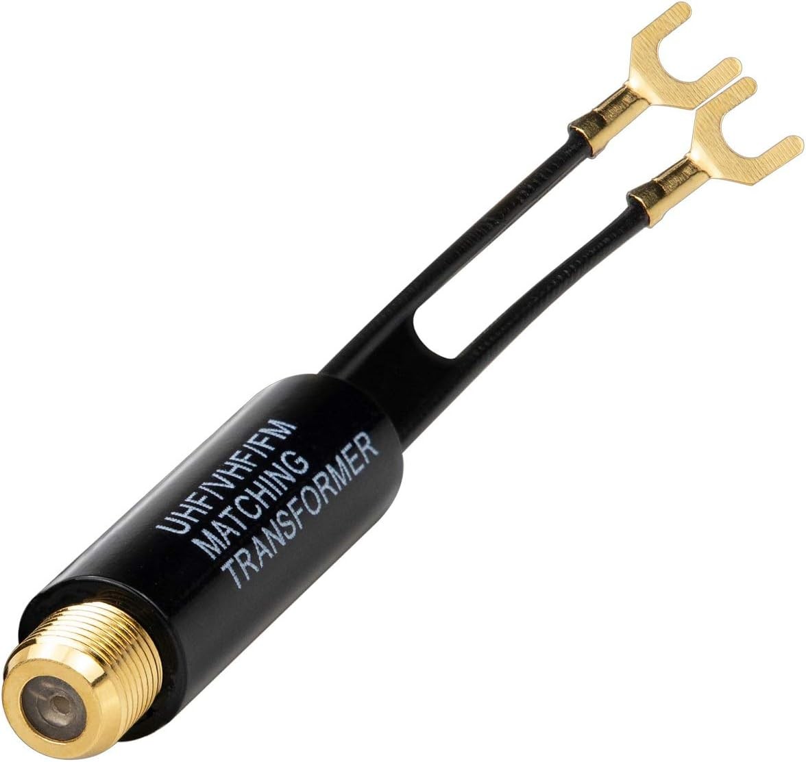 Ancable 1-Pack Gold Plated - 75 Ohm to 300 Adapter - UHF/VHF/FM Balun...