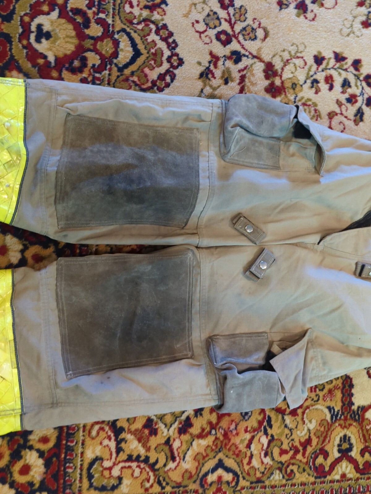 Retired Firefighter Gear Turnout Pants FIRE USED Size 38 X 26 See Pics
